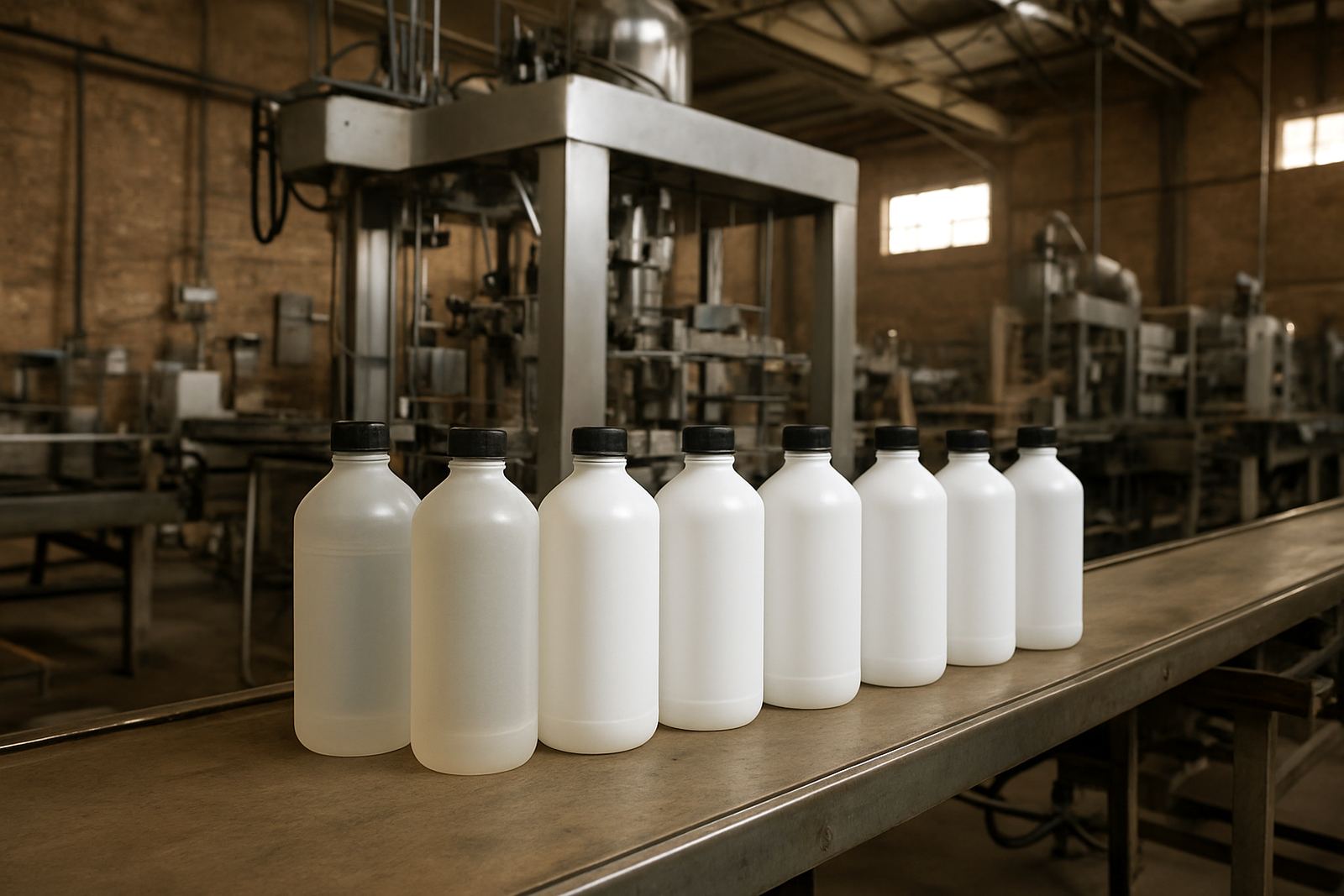 Sealing HDPE Bottles